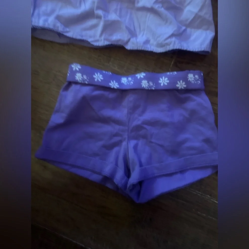 Girls play clothes 6 Gymboree purple